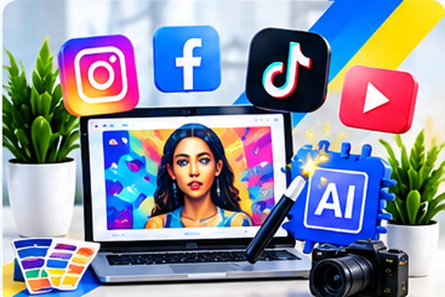 Desain Grafis AI untuk Marketing — Basic