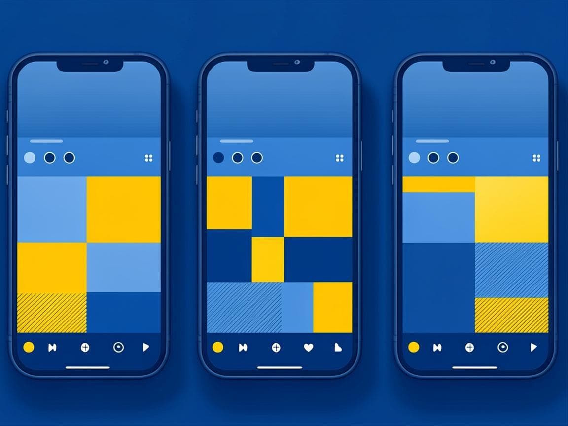 Konten Feed Sosial Media — Set konten feed Instagram untuk toko online.